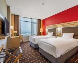 Номер Classic, с видом на море - c 2 односпальными кроватями в Mercure Sochi Centre