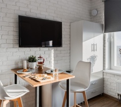 Garden - 3х местные апартаменты-студия у Ботанического сада (9 этаж) в Smart Lofts Moscow