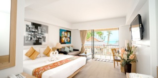 пляж Шелл Фоссил: Курортный отель Villa Cha Cha Krabi Beachfront Resort