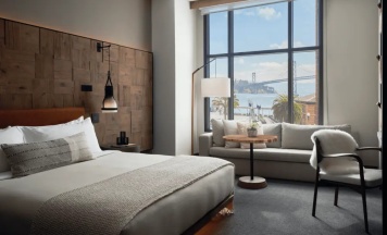 Четырёхместный номер Connecting Waterfront в 1 Hotel San Francisco