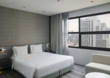 Двухместный номер Premium с видом на город двуспальная кровать в Holiday Inn Bangkok Sukhumvit, an IHG Hotel