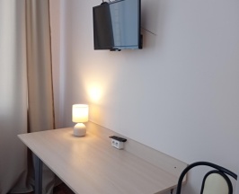 Номер стандарт с 1 двуспальной кроватью в Лидия