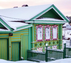 Дом Антуфьевых в Мариинские избы