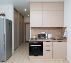 Апартаменты студия Rose ApartaMIA в Семейный уголок