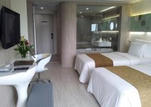 Двухместный номер Superior Chic tower 2 отдельные кровати в The Pattaya Discovery Beach Hotel Pattaya