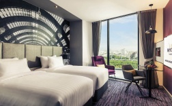 Двухместный номер Privilege 2 отдельные кровати в Mercure Bangkok Makkasan