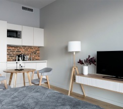Deluxe студия с видом на реку в Sv Loft Apart