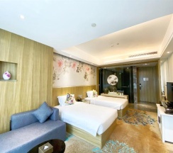 Двухместный номер Standard 2 отдельные кровати в Paco Hotel Guangzhou Dongfeng Road Branch