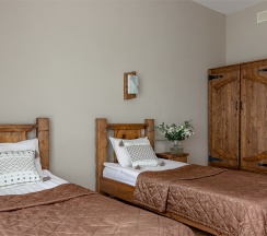 Улучшенный номер с 2 раздельными кроватями в Номера в Пушкине