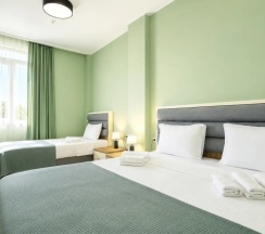 Полулюкс с балконом и с красивым видом из окна в Отель Kobuleti Garden Inn