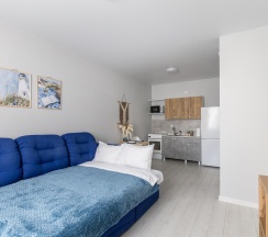 Апартаменты студия Гортензия ApartaMIA в Семейный уголок