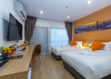 Двухместный номер Superior 2 отдельные кровати в 7 Days Premium Hotel Don Mueang Airport