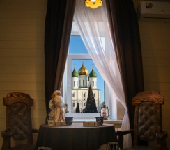 Брусенский в Кремле вид на Соборную в Дом Куприна в Кремле