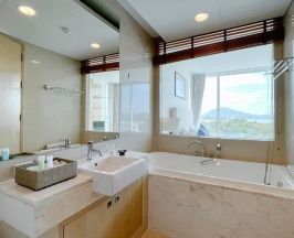 Резиденция с кухней c 1 комнатой с балконом в Splash Beach Resort 