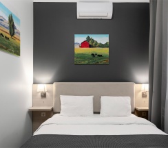 Комфорт с одной двуспальной кроватью в Travel Passage