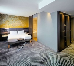 Двухместный люкс Grand двуспальная кровать в Mercure Warszawa Grand