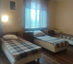 Кровать в общем номере (женский номер) (общая ванная комната) в В городе N