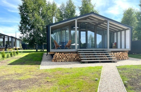 д. Адуево: Глэмпинг TwoHouseRiver