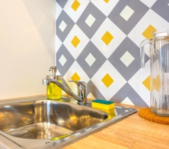 Студия с красивым видом из окна в Апартаменты Welcome Karelia  Riverside в Центре