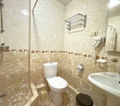 Двухкомнатный семейный четырехместный с балконом (не видовой) и двумя сан узлами (4 этаж) в Атриум