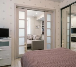 Апартаменты Comfort с 2 комнатами с красивым видом из окна в Апартаменты с Камином на Набережной Прованс