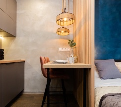 Апартаменты студия в MOKO Apartments (МОКО Апартментс) на шоссе Волоколамское