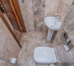 Двухместный люкс с красивым видом из окна двуспальная кровать в Ланселот