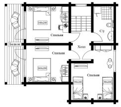 Коттедж 150 м² в Vetvi