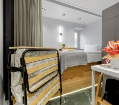 Studio Double Plus двухместный номер, кровать 120х200 в Yapartments