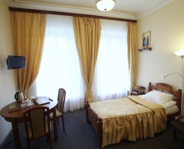 Одноместный номер Comfort с красивым видом из окна в Старая гостиница Лавры
