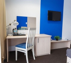 Номер стандарт с 1 двуспальной кроватью в Moreleto