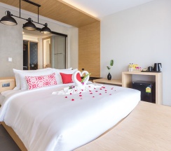 Двухместный Aurico Nest двуспальная кровать в Aurico Kata Resort & Spa