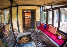 Кровать в общем номере в Loco Hostel