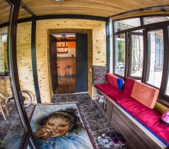 Кровать в общем номере в Loco Hostel
