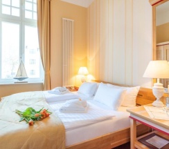 Двухместный номер Economy с видом на окрестности двуспальная кровать в Strandhotel Möwe