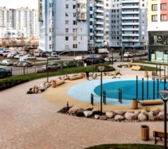 Квартира в Апартаменты на улица Яхтенная, дом 24, корпус 2
