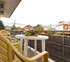 Трёхместный Комфорт с балконом в Уральские самоцветы