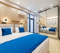 Андеграунд апартамент трехместный с выходом к бассейну в Булгаков by Десо.Курорт