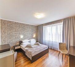 Стандартный двухместный  (с двуспальной кроватью) в Славянка