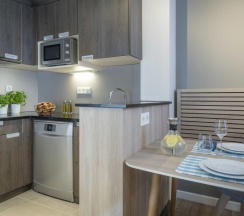 Апартаменты с 2 комнатами в Citadines Arnulfpark Munich