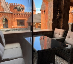 Комната улучшенная с кухней и террасой в Валерия