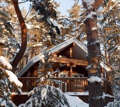 Уютный одноэтажный коттедж 1 спальная комната в Дом у моря