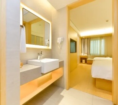 Двухместный номер (2 отдельные кровати) в JI Hotel Lujiazui Babaiban