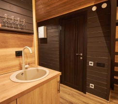 Двухместный коттедж Standard двуспальная кровать в Aframe-Village