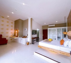 Двухместный полулюкс двуспальная кровать в Summer Luxury Beach Resort and Spa