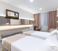 СТАНДАРТ ПЛЮС, ДВЕ РАЗДЕЛЬНЫЕ КРОВАТИ в Grand Yan Hotel