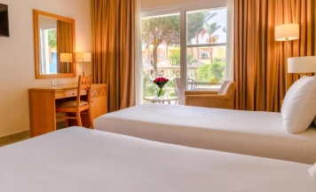 Двухместный номер Deluxe с видом на сад 2 отдельные кровати в Sierra Sharm El Sheikh Hotel