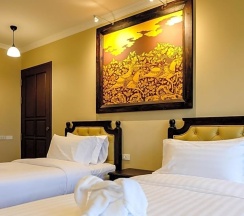 Двухместный номер Deluxe 2 отдельные кровати в Siri Heritage Bangkok Hotel