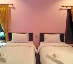 Двухместный номер Deluxe с видом на бассейн двуспальная кровать в Lanta Cottage