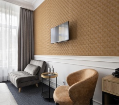 Стандартный номер с видом на парк, балконом и большой двуспальной кроватью в Королева Луиза